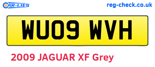 WU09WVH are the vehicle registration plates.