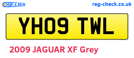 YH09TWL are the vehicle registration plates.
