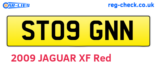 ST09GNN are the vehicle registration plates.