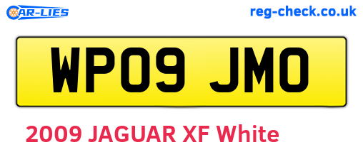 WP09JMO are the vehicle registration plates.