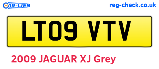 LT09VTV are the vehicle registration plates.