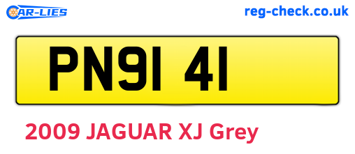 PN9141 are the vehicle registration plates.