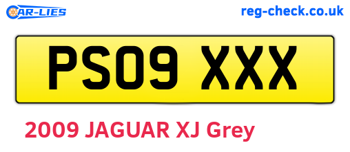 PS09XXX are the vehicle registration plates.