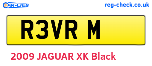 R3VRM are the vehicle registration plates.