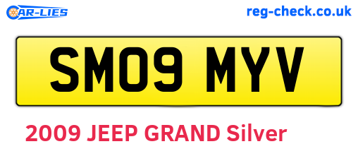 SM09MYV are the vehicle registration plates.