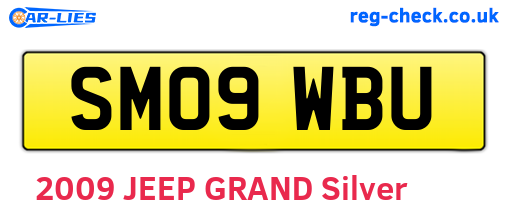 SM09WBU are the vehicle registration plates.