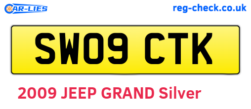 SW09CTK are the vehicle registration plates.