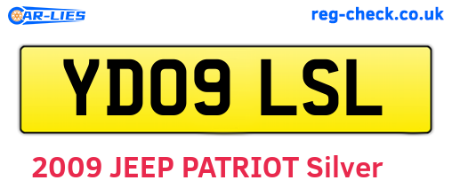 YD09LSL are the vehicle registration plates.