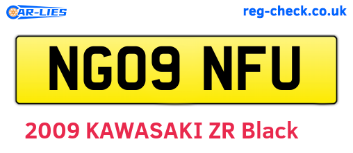 NG09NFU are the vehicle registration plates.