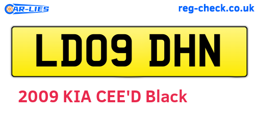 LD09DHN are the vehicle registration plates.