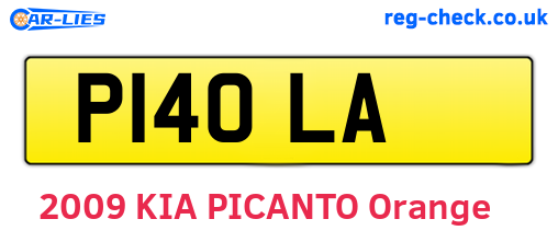 P14OLA are the vehicle registration plates.