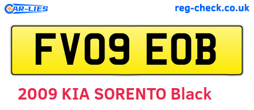 FV09EOB are the vehicle registration plates.