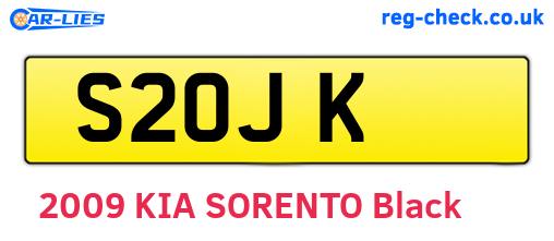 S2OJK are the vehicle registration plates.