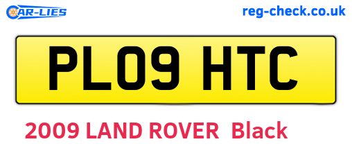 PL09HTC are the vehicle registration plates.