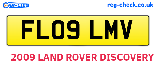 FL09LMV are the vehicle registration plates.