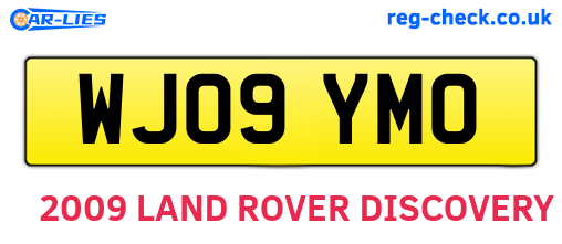 WJ09YMO are the vehicle registration plates.