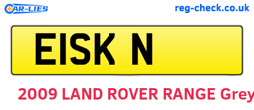 E1SKN are the vehicle registration plates.