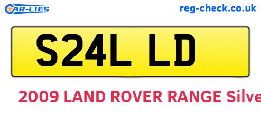 S24LLD are the vehicle registration plates.