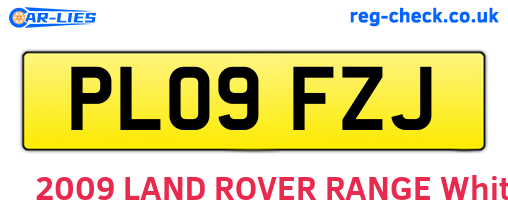 PL09FZJ are the vehicle registration plates.