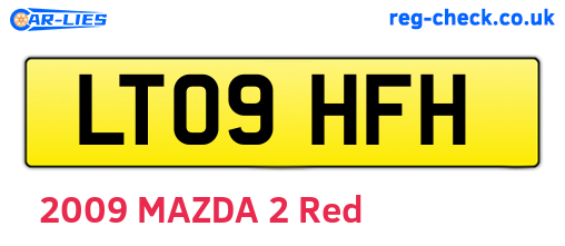 LT09HFH are the vehicle registration plates.