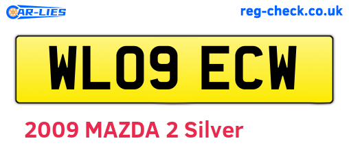 WL09ECW are the vehicle registration plates.
