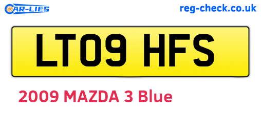 LT09HFS are the vehicle registration plates.