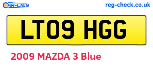 LT09HGG are the vehicle registration plates.