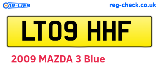 LT09HHF are the vehicle registration plates.