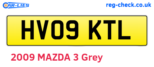 HV09KTL are the vehicle registration plates.