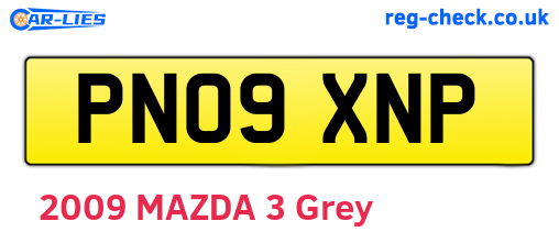 PN09XNP are the vehicle registration plates.