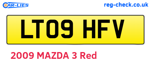 LT09HFV are the vehicle registration plates.