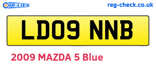 LD09NNB are the vehicle registration plates.