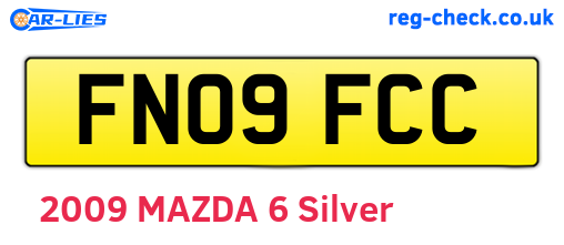 FN09FCC are the vehicle registration plates.