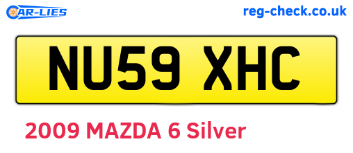 NU59XHC are the vehicle registration plates.