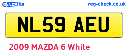 NL59AEU are the vehicle registration plates.