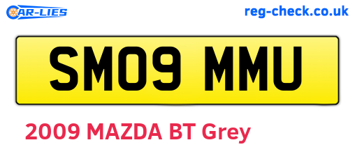 SM09MMU are the vehicle registration plates.
