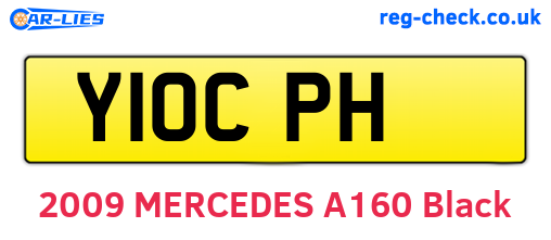 Y10CPH are the vehicle registration plates.