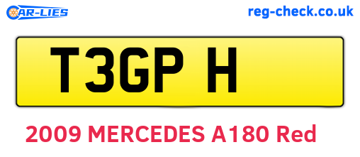 T3GPH are the vehicle registration plates.