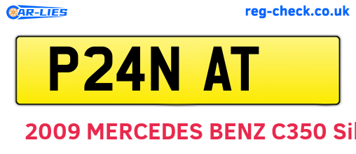 P24NAT are the vehicle registration plates.
