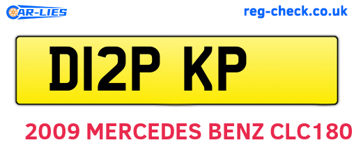 D12PKP are the vehicle registration plates.