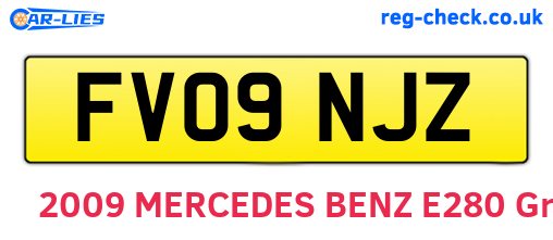 FV09NJZ are the vehicle registration plates.