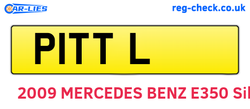 P1TTL are the vehicle registration plates.