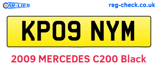 KP09NYM are the vehicle registration plates.