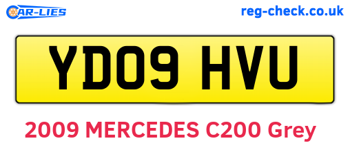 YD09HVU are the vehicle registration plates.