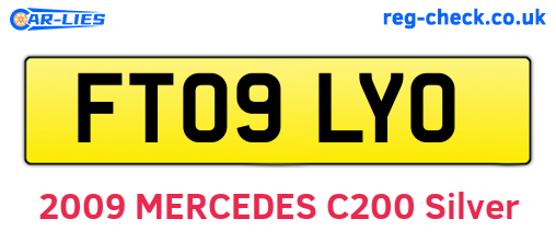 FT09LYO are the vehicle registration plates.