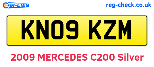 KN09KZM are the vehicle registration plates.