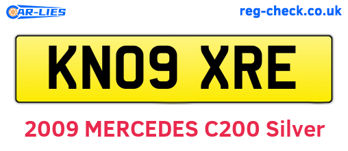 KN09XRE are the vehicle registration plates.