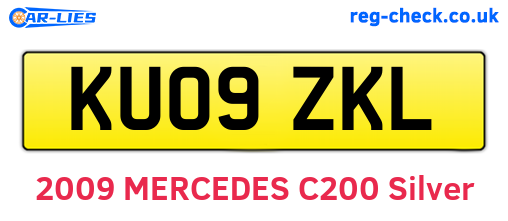 KU09ZKL are the vehicle registration plates.