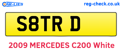 S8TRD are the vehicle registration plates.