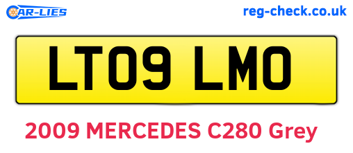 LT09LMO are the vehicle registration plates.